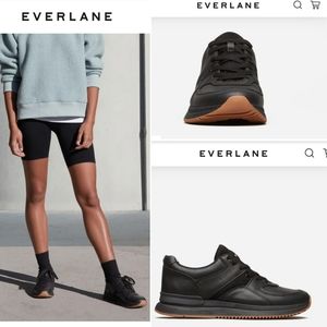 Nwt in box Everlane tread sneakers black